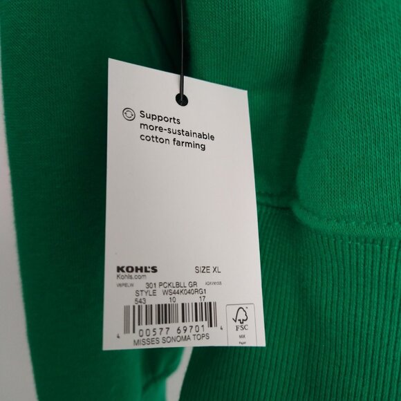 Pickleball Athletic Club - Green Sweatshirt, XL - NEW! - Picture 4 of 4